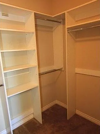 Large walk-in closet
