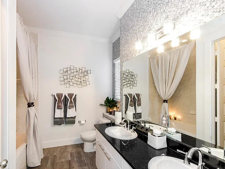 Floor Plan 5 Bathroom | Apartments Conroe TX | The Towers Woodland Floor Plan 5 Bathroom | Apartments Conroe TX | The Towers Woodland