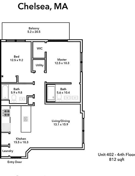 87 Parker St #402A — Photo 34