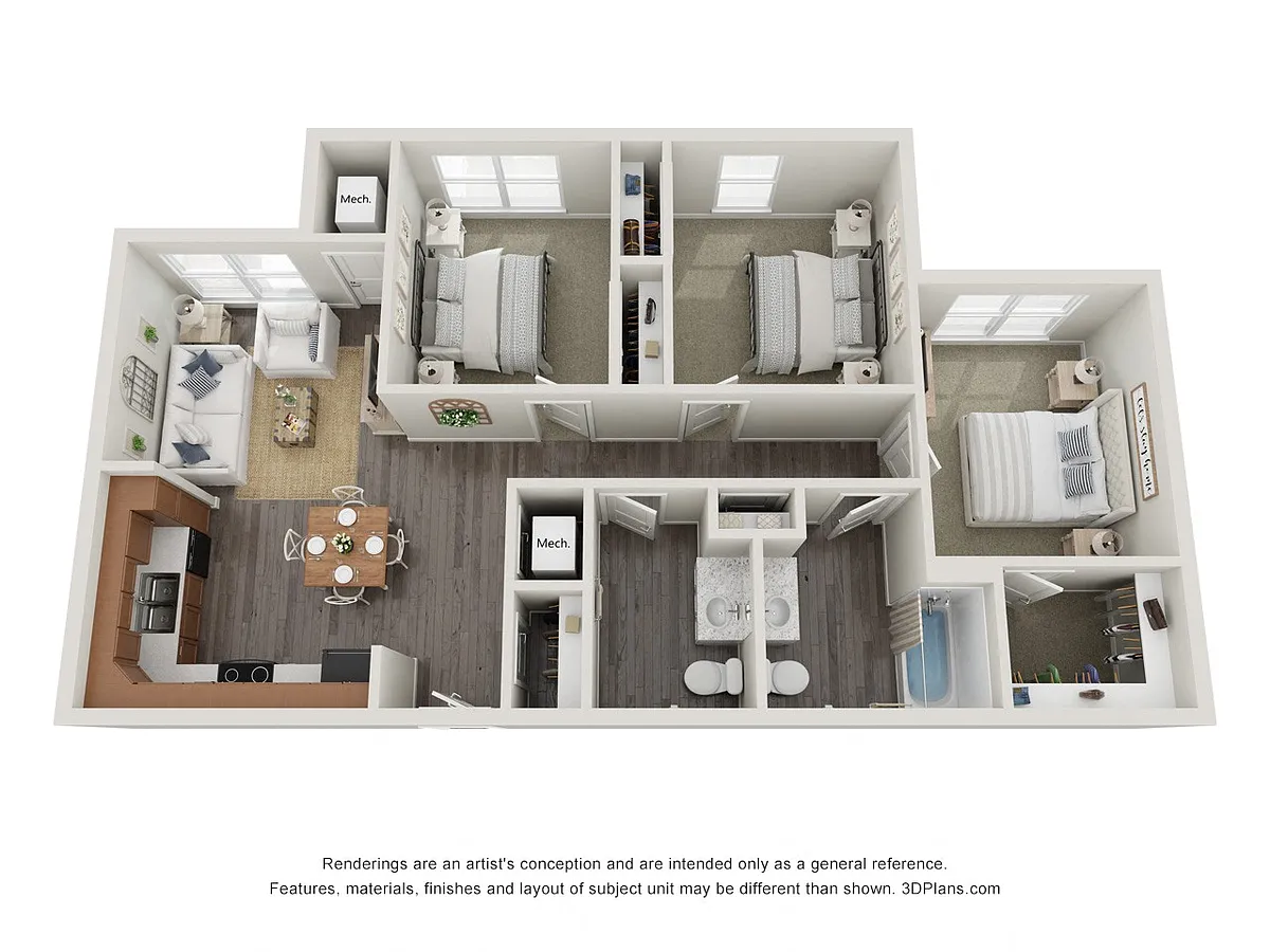 Floor plan C1