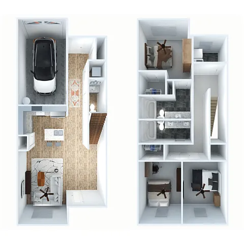 Floor plan 3A