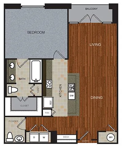 Floor plan B1
