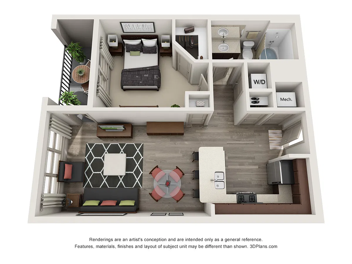 Floor plan Upper Eastside