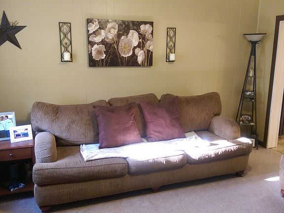 Living room couch included