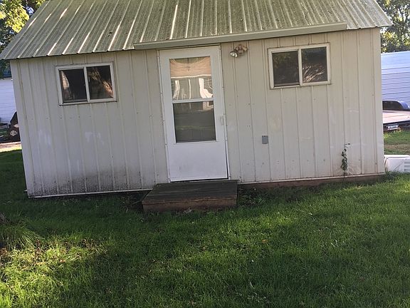 Shed in back yard