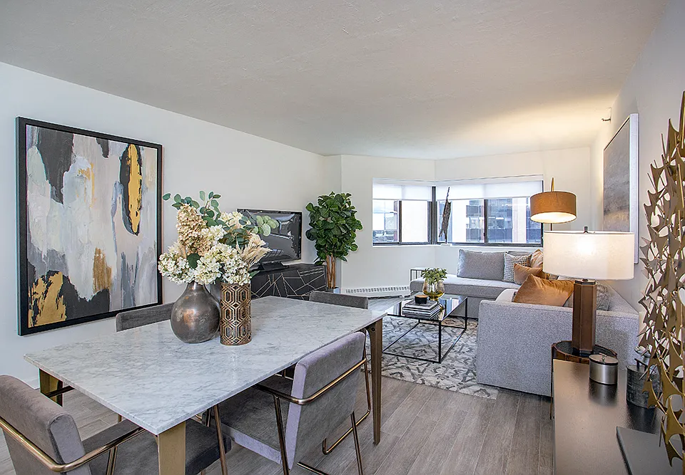 Living Areas feature Wide Plank Flooring