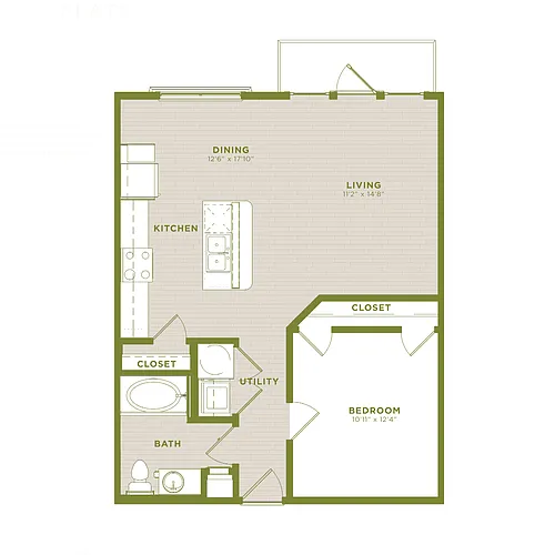 Floor plan A10C