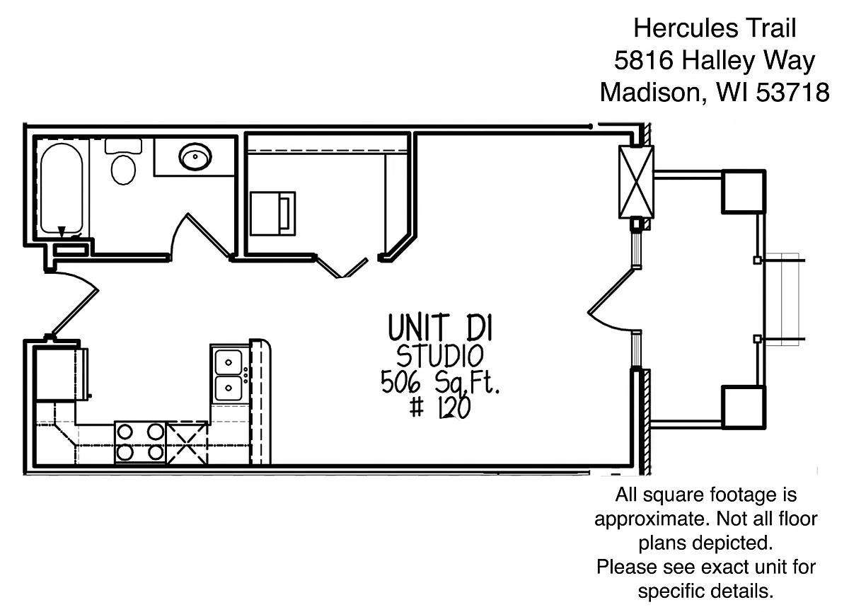 Floor plan D1