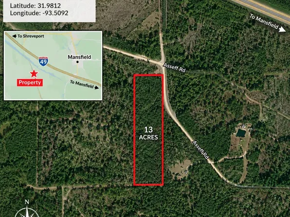 0 Asseff Rd, Mansfield, LA 71052
