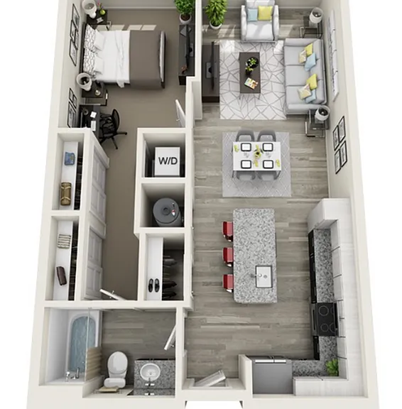 1G - 846 sqft 1G - 846 sqft
