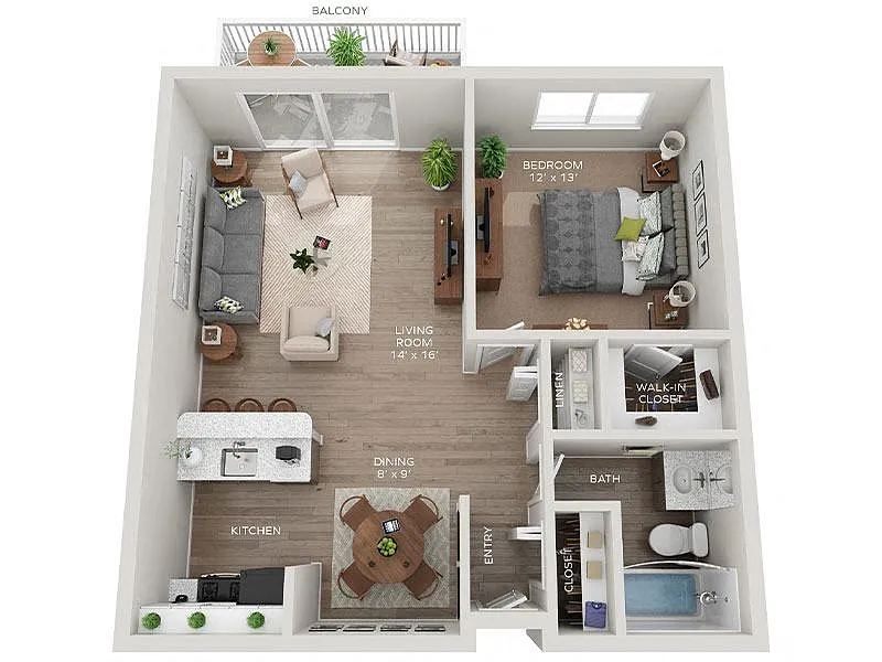 Floor plan Elk