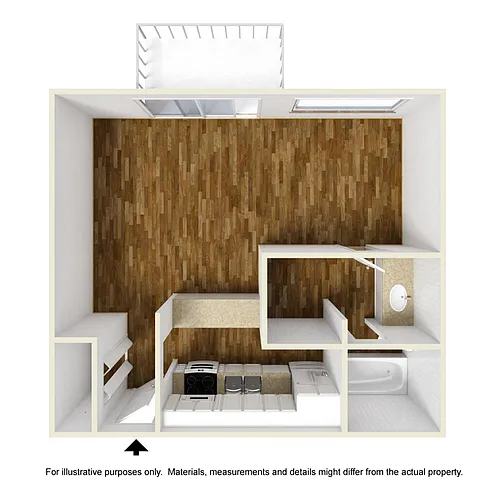 Floor plan Doral-E1