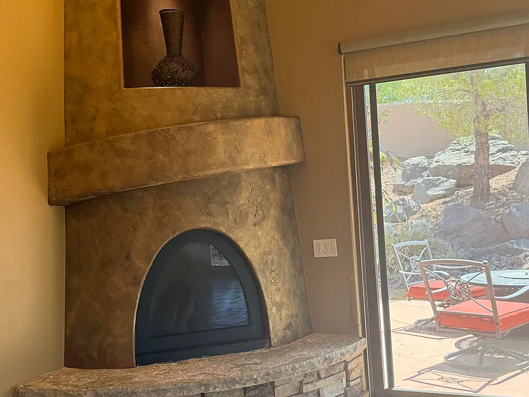 fireplace