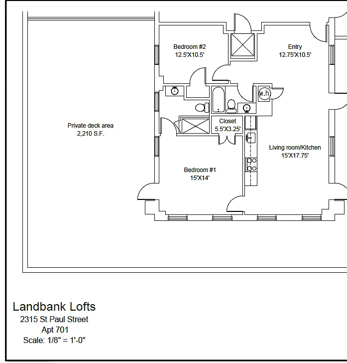 Floor plan 701