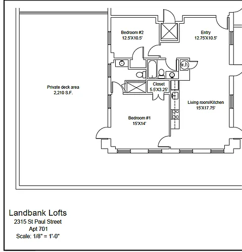 Floor plan 701