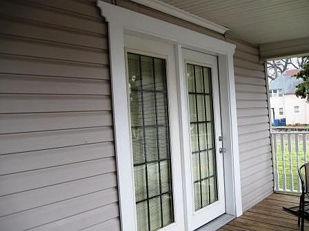 New doors on front porch