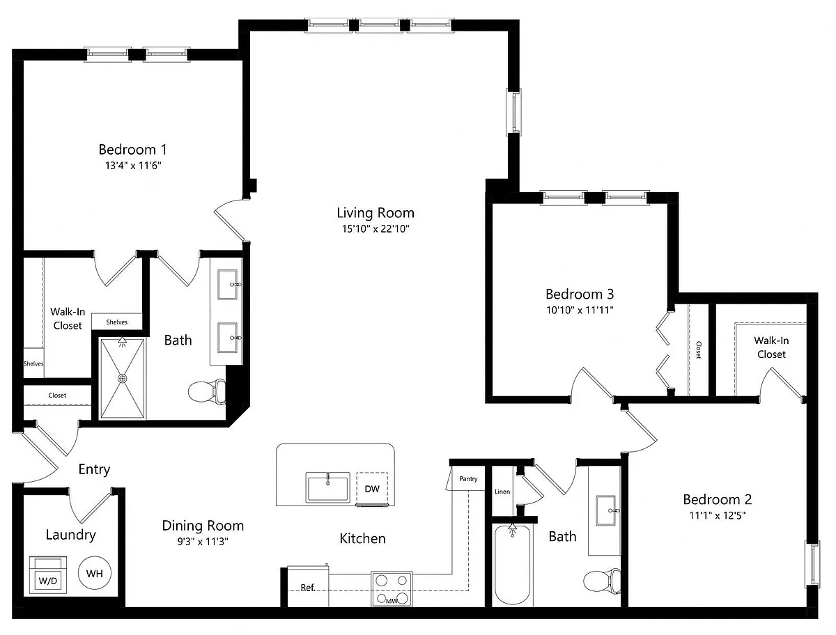 Floor plan TRANQUILITY