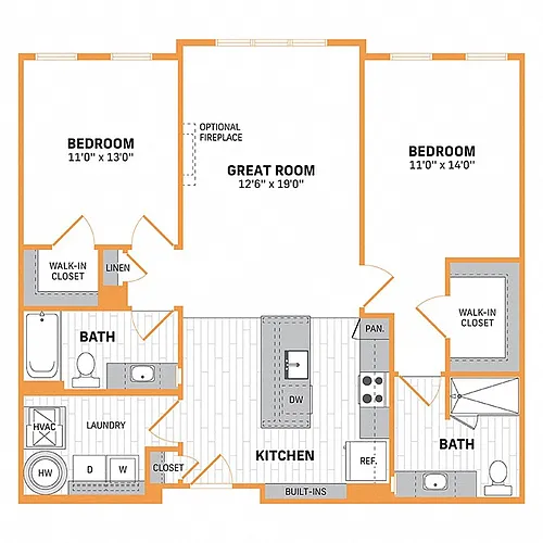 Floor plan BB1 - The Forge