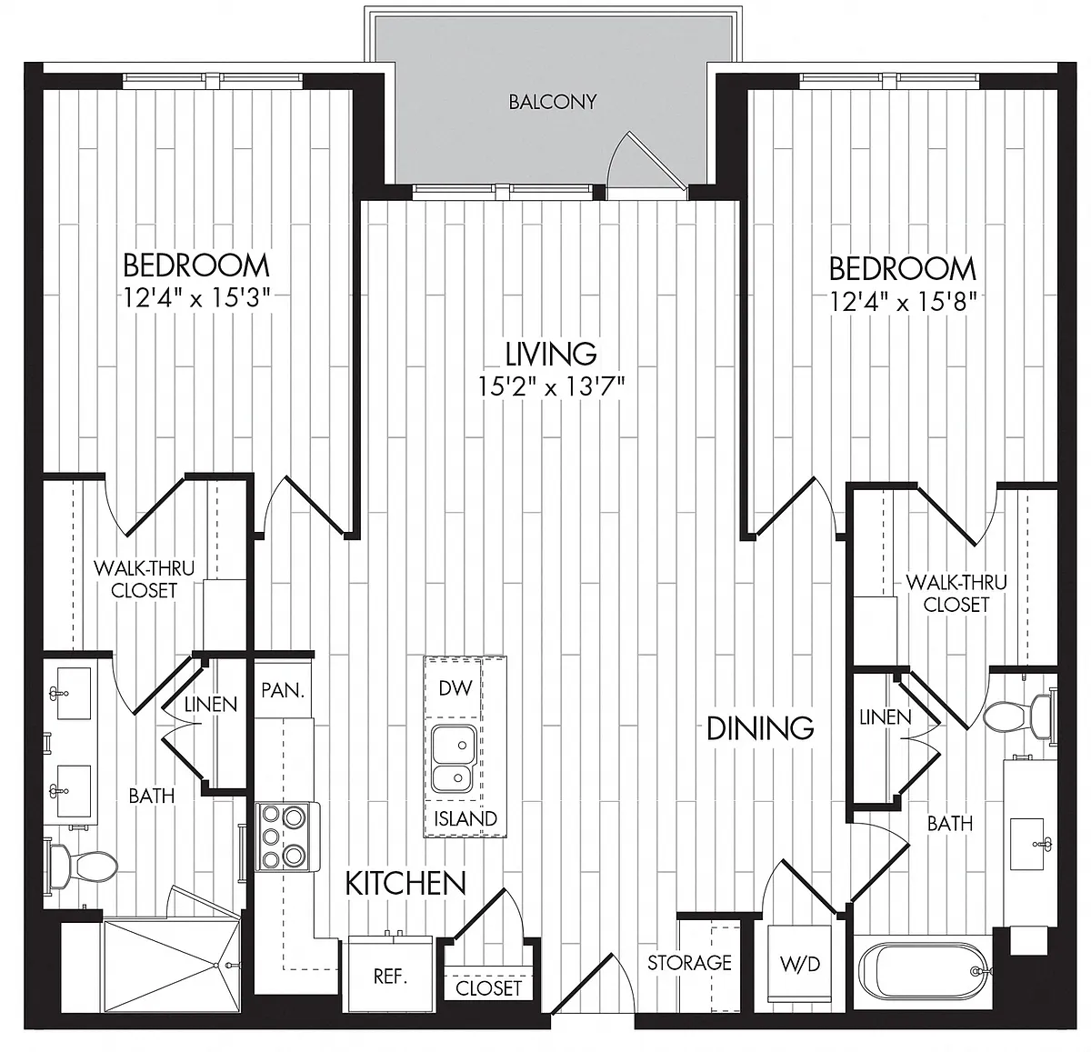 Floor plan 7575 - 2K