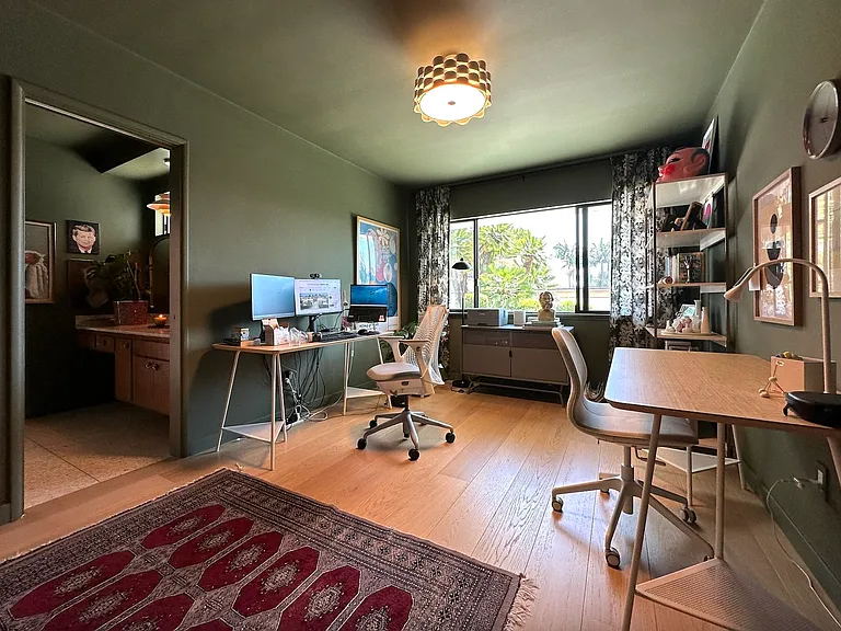 office/ bedroom 1 with ensuite bath