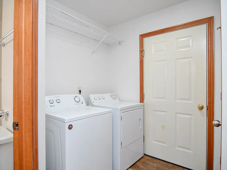 Laundry and garage entrance