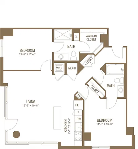 Floor plan 2E