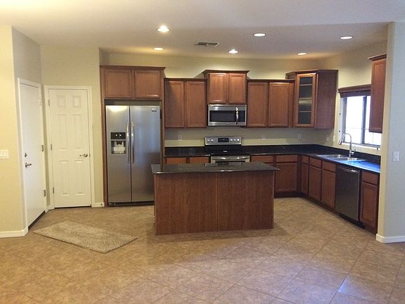 Kitchen viewed from entry