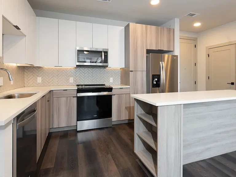 Kitchen with Stainless Steel Appliances