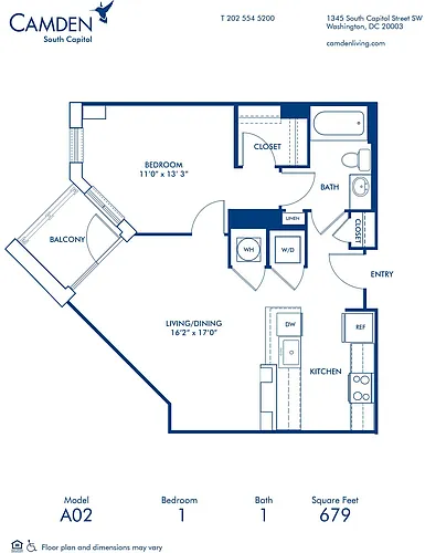Floor plan A02