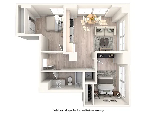 Floor plan 2X1 A