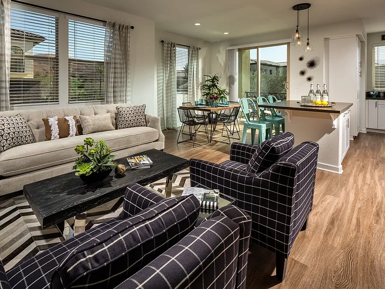 Model Living Area
