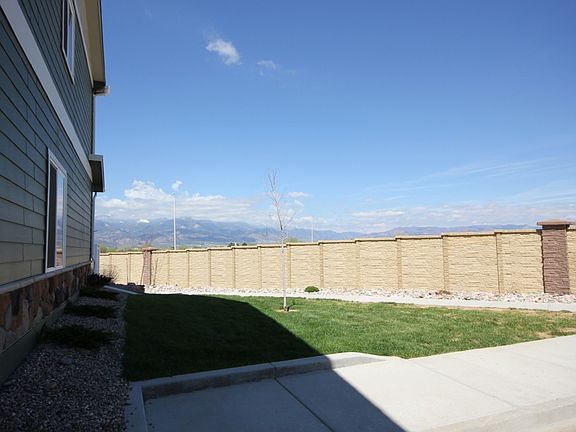 West View from End Unit