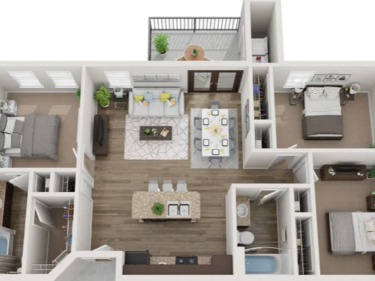 POINTE AT GREENVILLE APARTMENTS — Photo 46