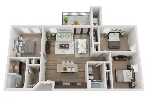 Floor plan C1