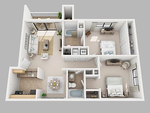 Floor plan The Cherrydale: Sherwood C