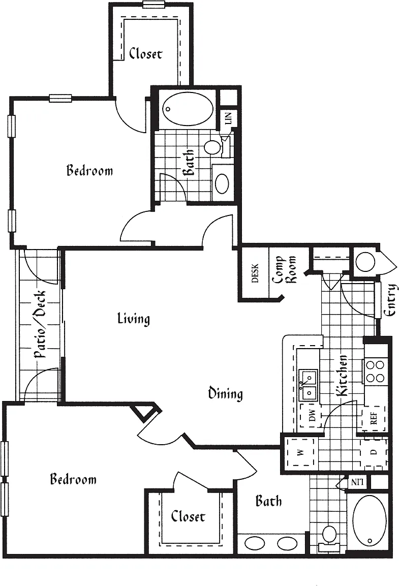 Floor plan The Versailles