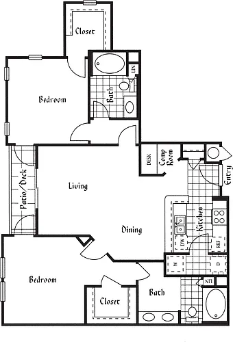 Floor plan The Versailles