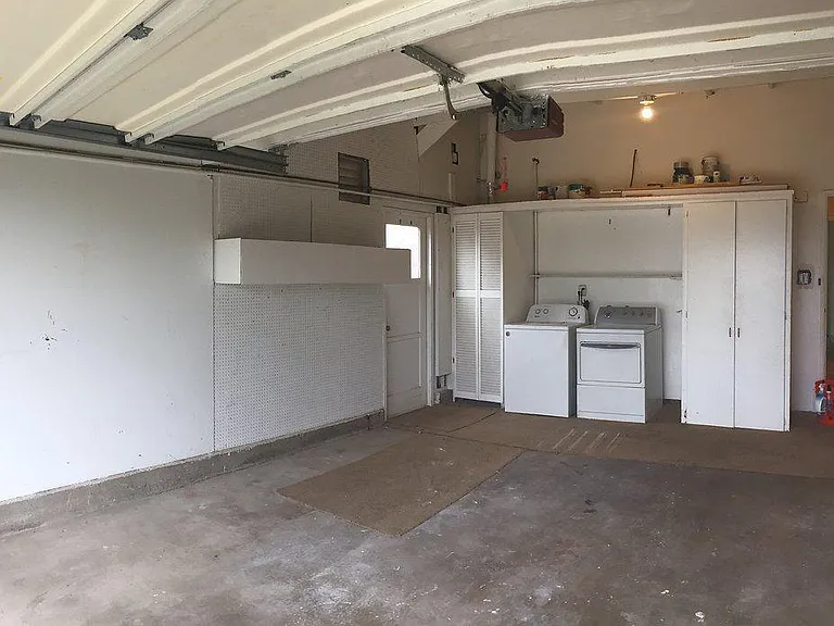 Garage view 1