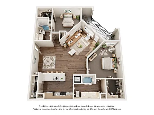 Floor plan B3a
