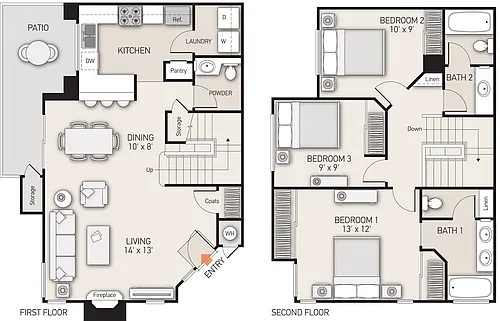 Floor plan Plan D