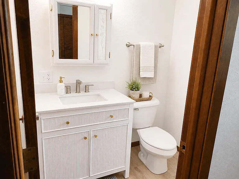 Half bath.