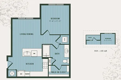 Floor plan River Birch