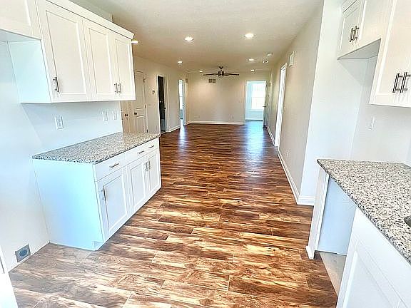 Kitchen into open living spa