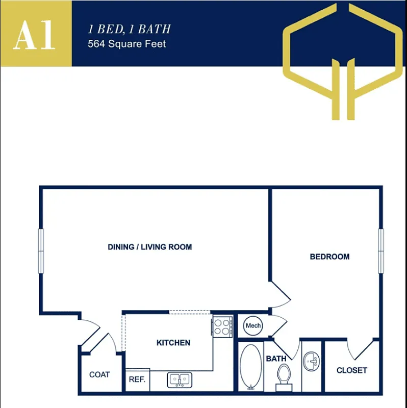 Floor plan The 564