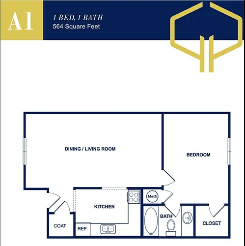 Floor plan The 564