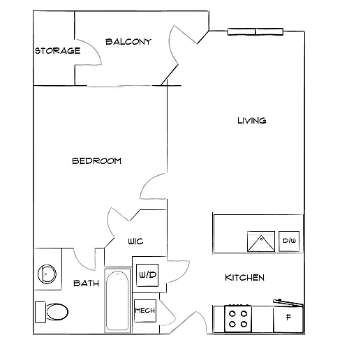Floor plan Design 1A