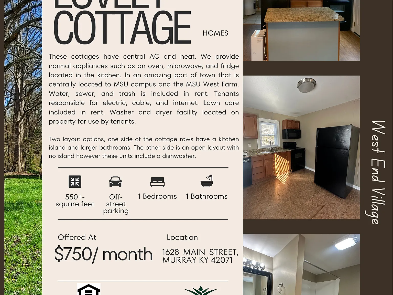 1 bed, 500 sqft, $800 — Photo 1