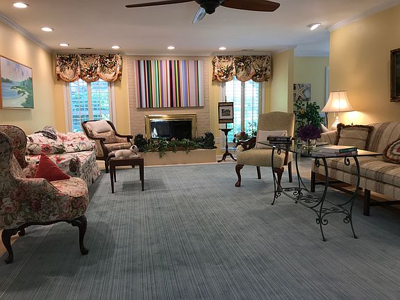 Expansive living room