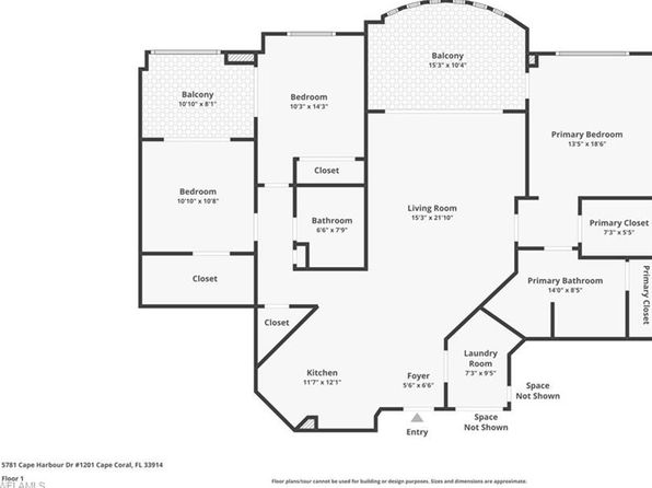 5781 Cape Harbour Dr APT 1201, Cape Coral, FL 33914