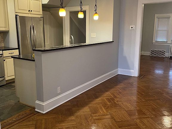 Large, beautiful dining room and open kitchen.